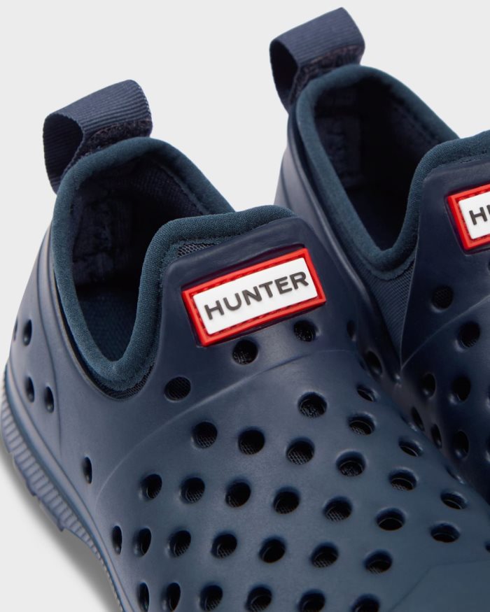 Navy Kids' Hunter Lightweight Outdoor Water Shoes | OfeKcHUQ