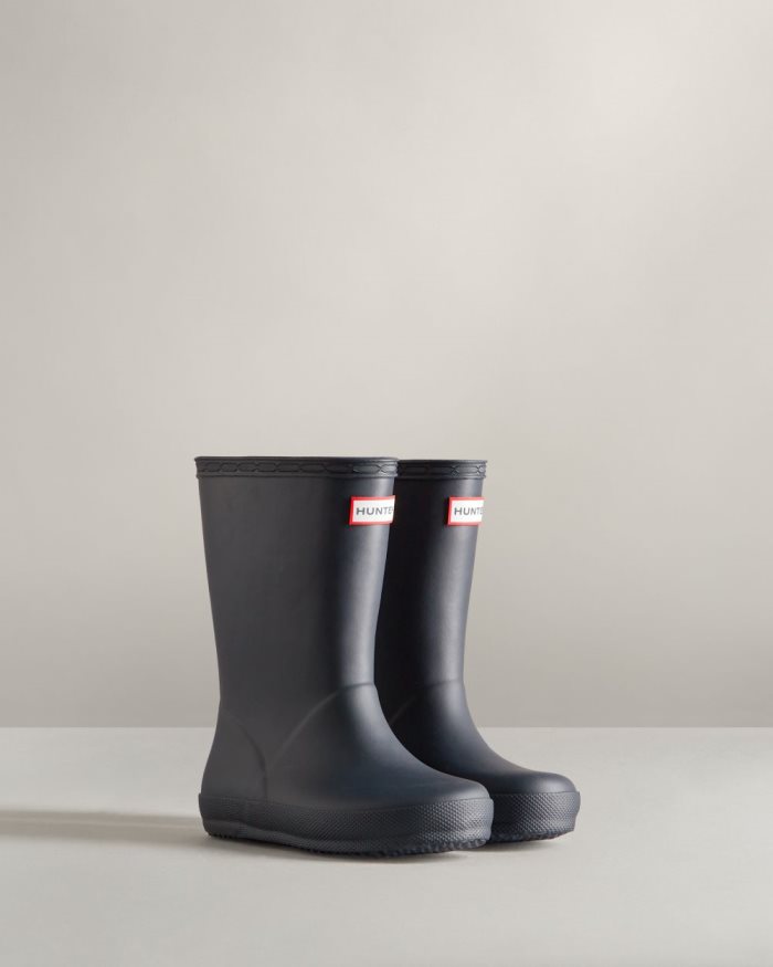 Navy Kids' Hunter Original First Classic Rain Boots | LKDh1kmB