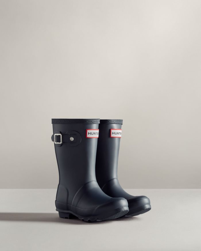 Navy Kids' Hunter Original Rain Boots | Y095iWJf