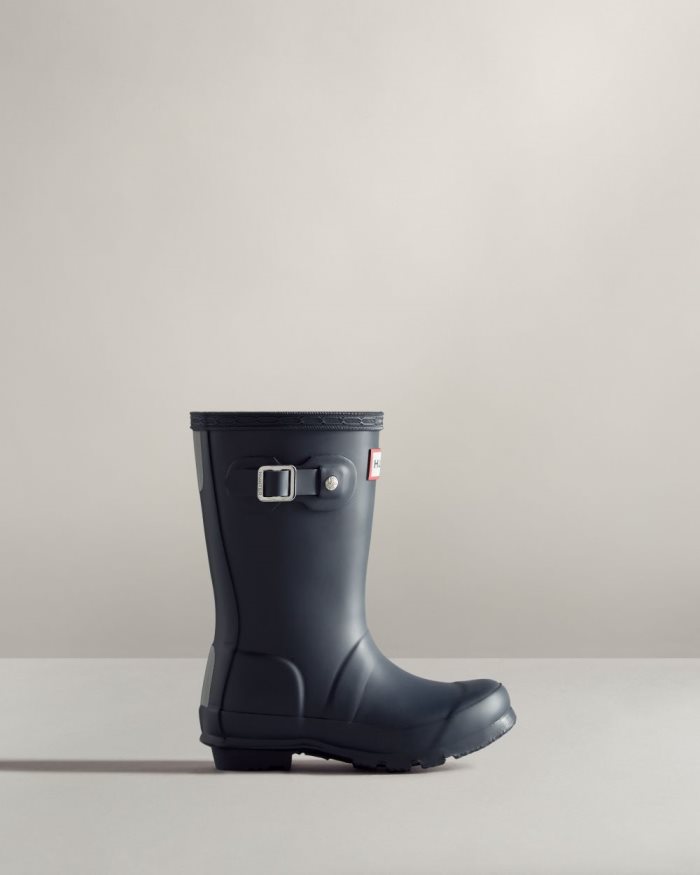 Navy Kids' Hunter Original Rain Boots | Y095iWJf