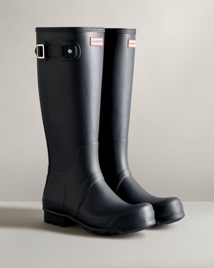 Navy Men's Hunter Original Tall Rain Boots | JkW9JKSg