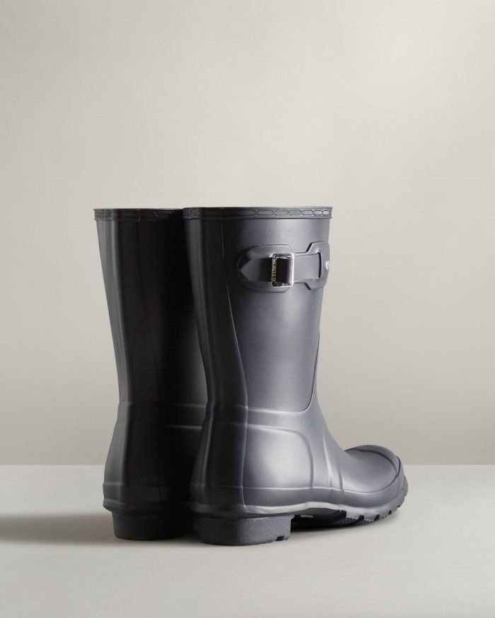 Navy Women's Hunter Original Short Rain Boots | 6afF4IDd