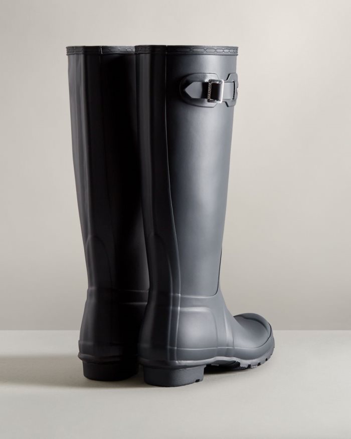 Navy Women's Hunter Original Tall Rain Boots | ziACSQnt