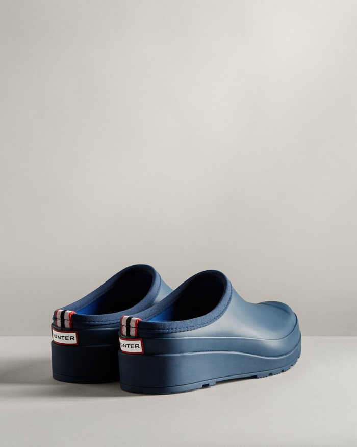 Navy Women's Hunter Play Clogs | gnAyskZT