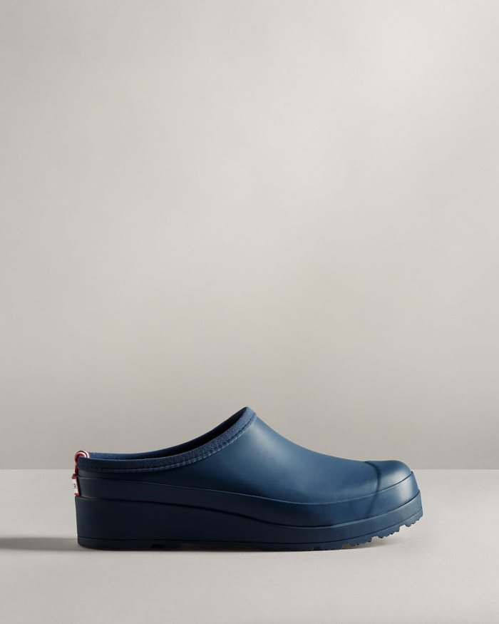 Navy Women's Hunter Play Clogs | gnAyskZT