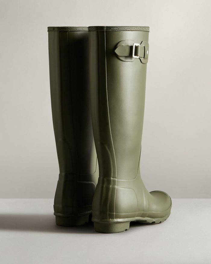 Olive Women's Hunter Original Tall Rain Boots | rogU1hDj