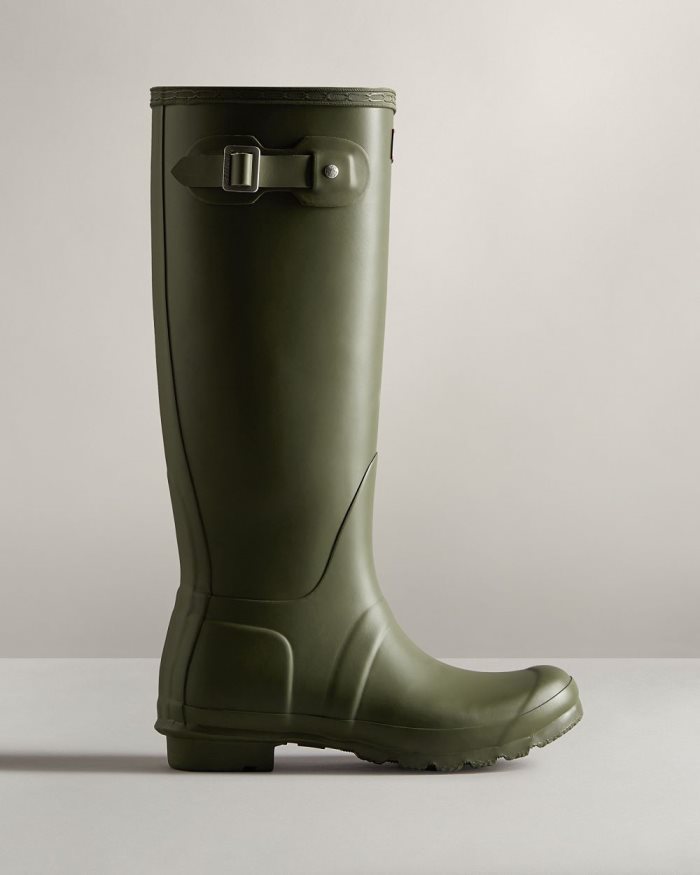 Olive Women's Hunter Original Tall Rain Boots | rogU1hDj