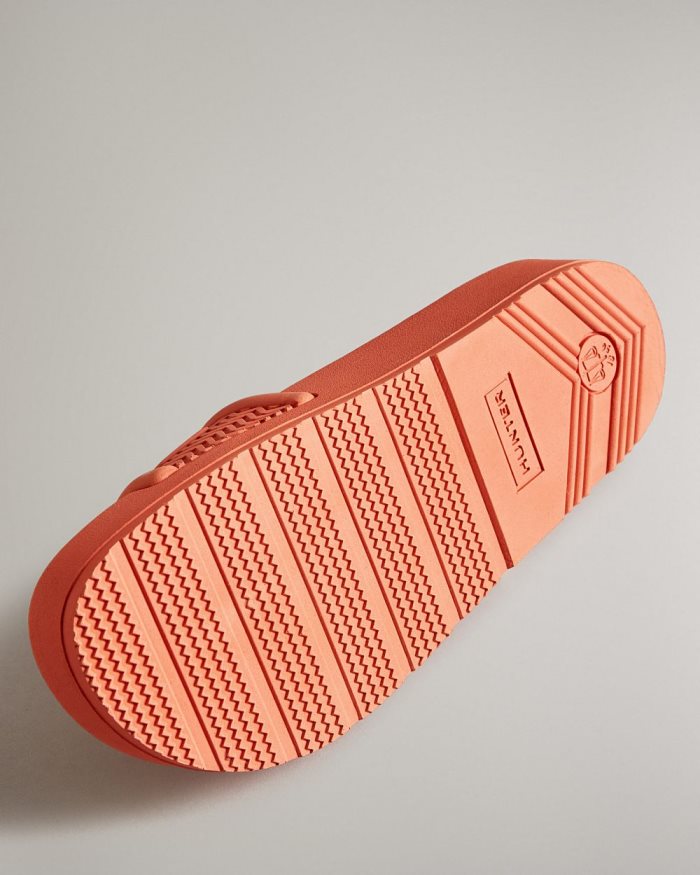 Orange Women's Hunter BLOOM™ Slides | s2XeKznX