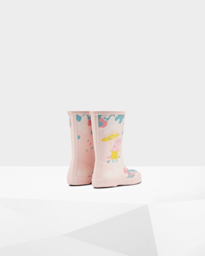 Pink Kids' Hunter First Peppa Pig Muddy Puddles Rain Boots | fYlMKYue