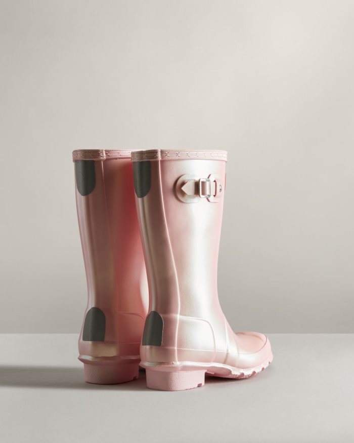 Pink Kids' Hunter Nebula Rain Boots | RF9MKIMo