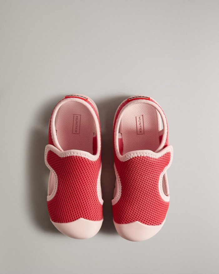 Pink / Pink Kids' Hunter Mesh Outdoor Sandals | T4ph5d2f