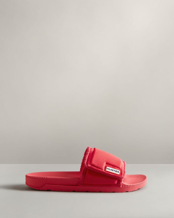 Pink Women's Hunter Adjustable Slides | YlgnoR0C