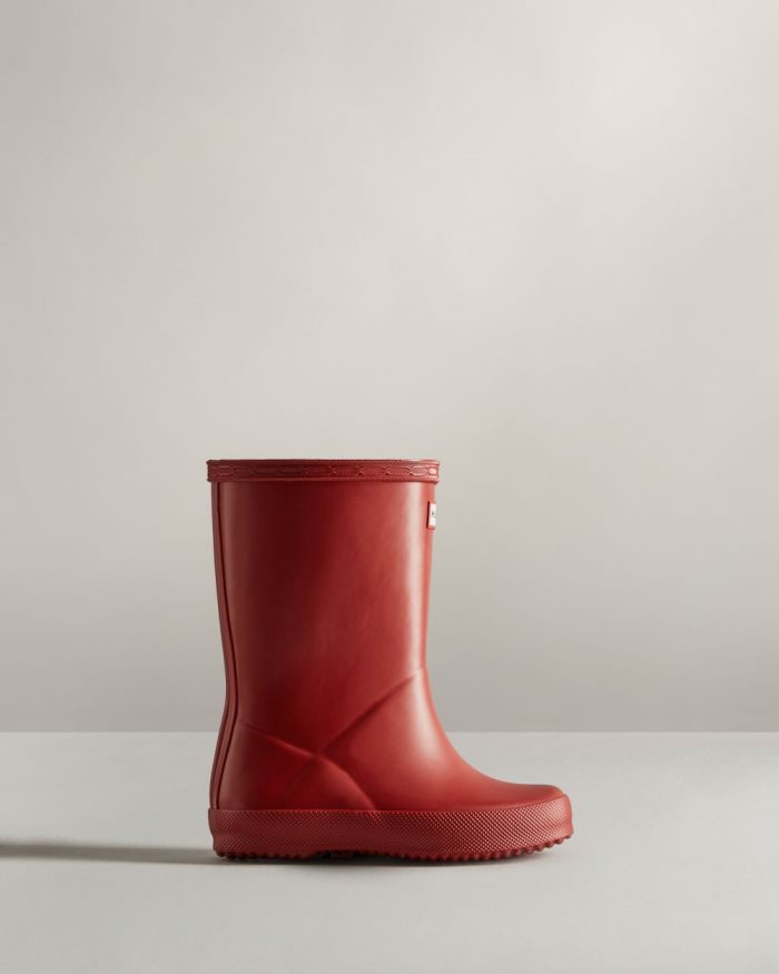 Red Kids' Hunter Original First Classic Rain Boots | 036B2JqW