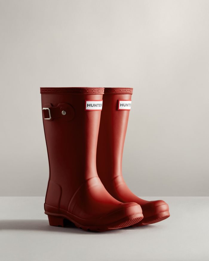 Red Kids' Hunter Original Rain Boots | dauJfb70