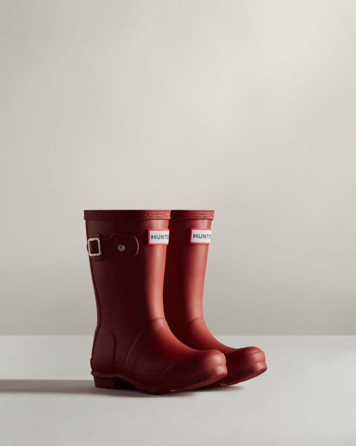 Red Kids' Hunter Original Rain Boots | rxBo5dn7