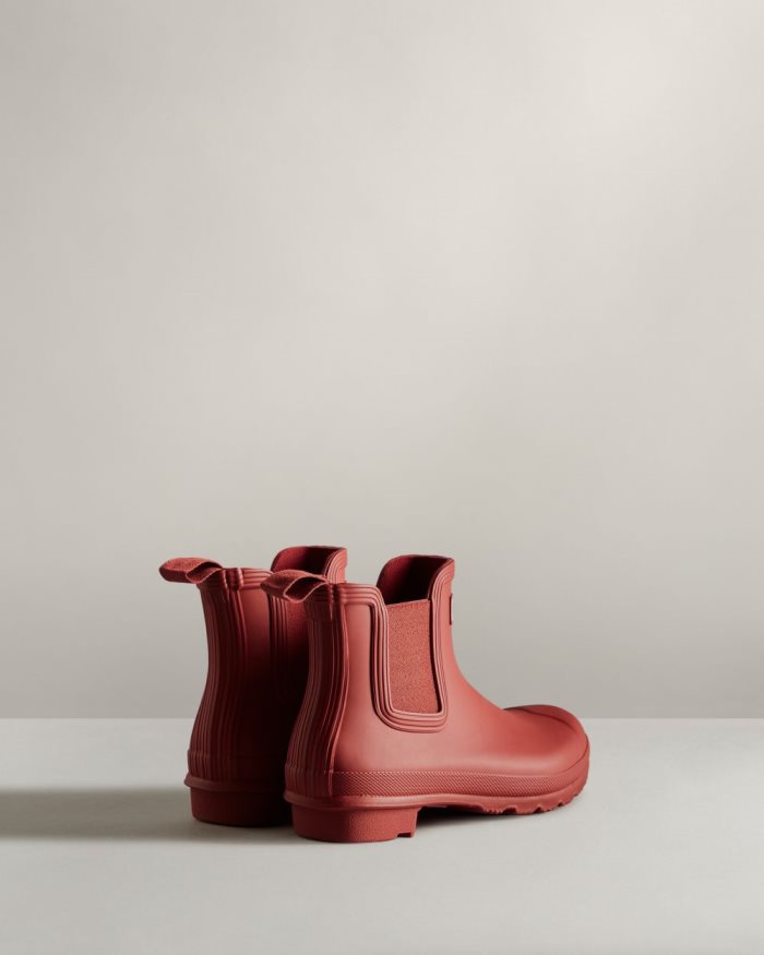 Red Women's Hunter Original Chelsea Boots | 17YnhYOQ