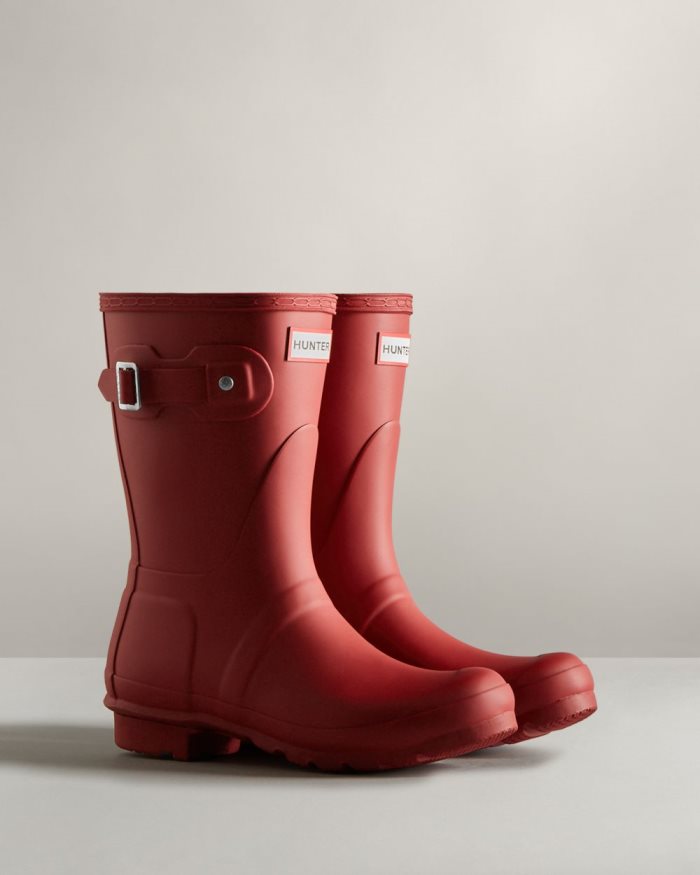 Red Women's Hunter Original Short Rain Boots | mIspj3Z5