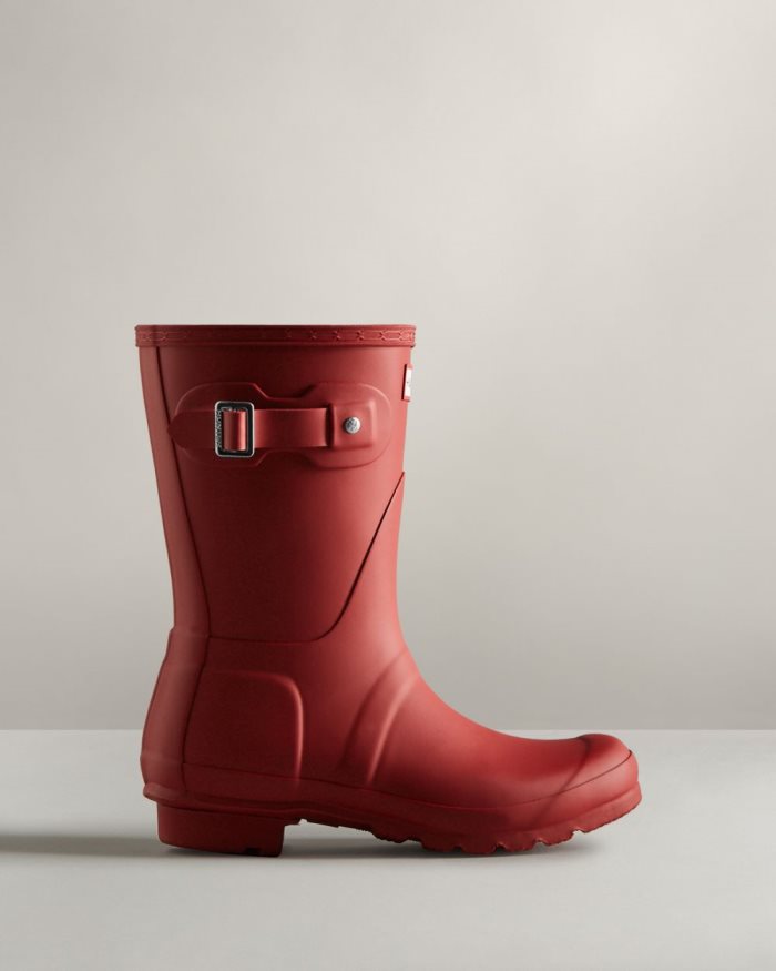 Red Women's Hunter Original Short Rain Boots | mIspj3Z5