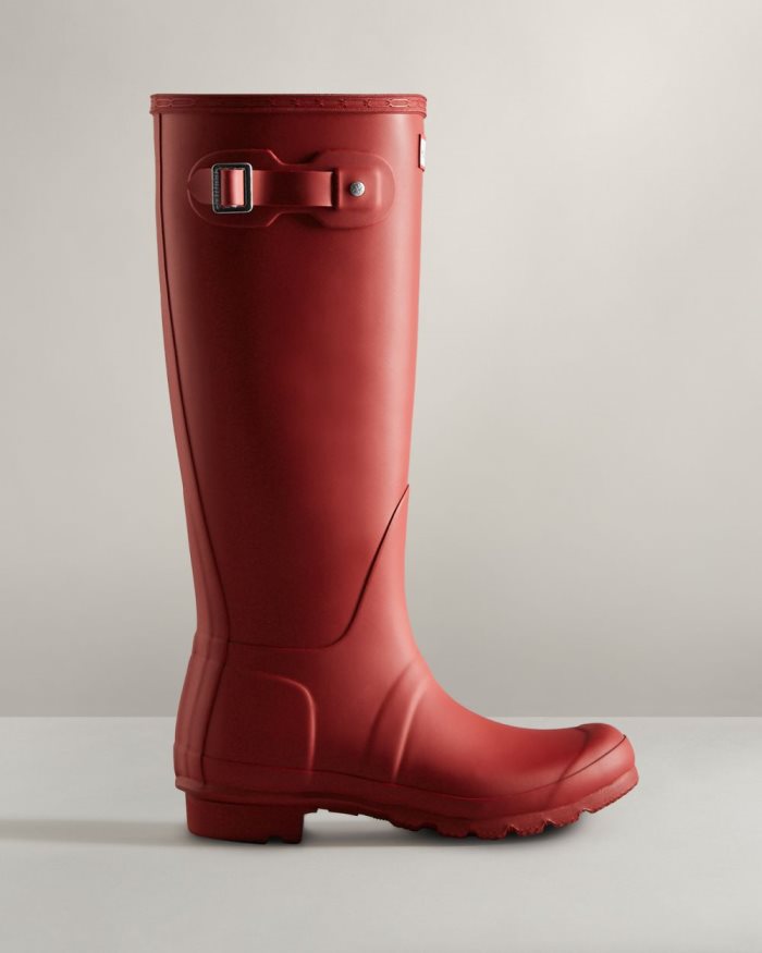 Red Women\'s Hunter Original Tall Rain Boots | ZfxSYQ4j