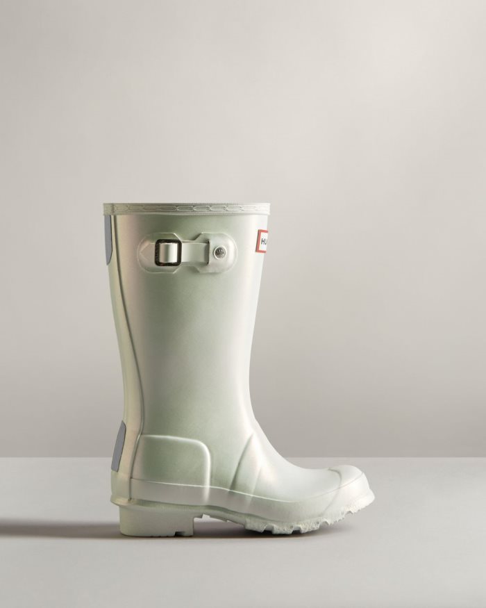 Silver Kids' Hunter Nebula Rain Boots | urXd2hBI