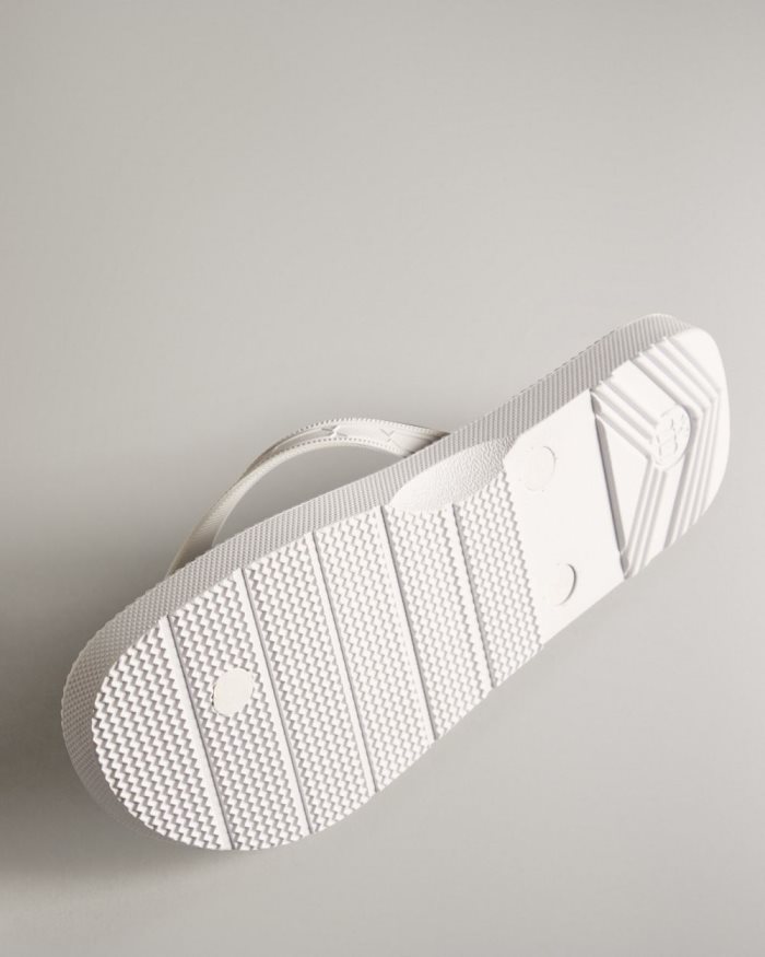 White Women's Hunter Original Flip Flops | wxtlHU9p