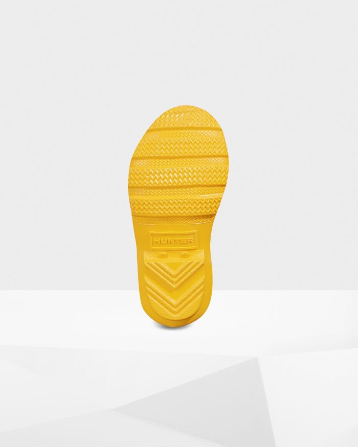 Yellow Kids' Hunter Original Gloss Boots | S1UqPPKy