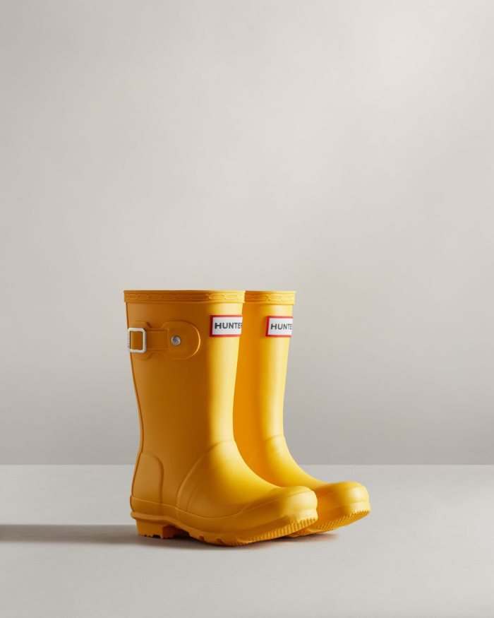 Yellow Kids' Hunter Original Rain Boots | kTJ5KzuS