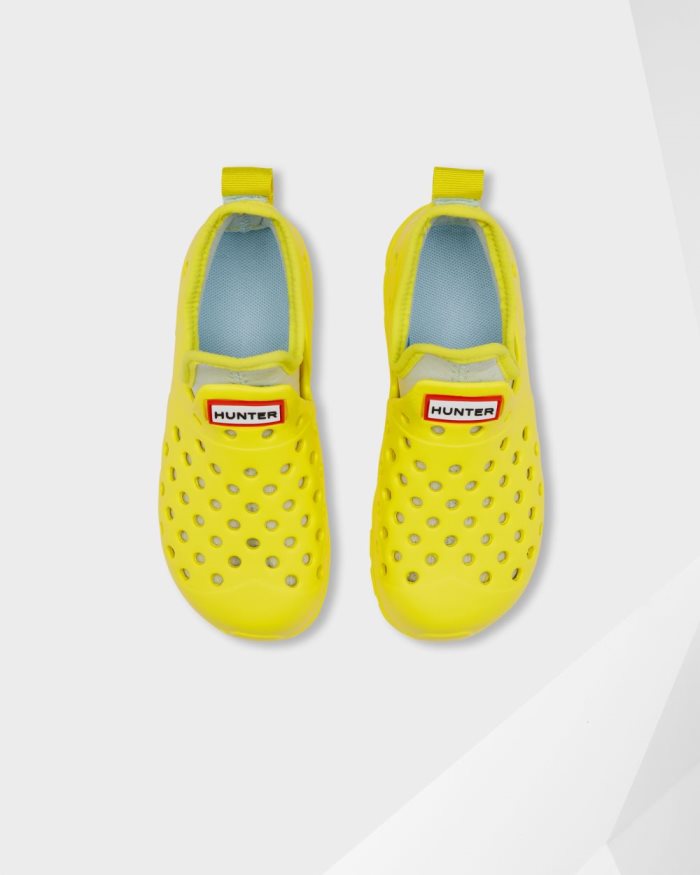 Yellow / Mint Kids' Hunter Lightweight Outdoor Water Shoes | 9yB6G4PC