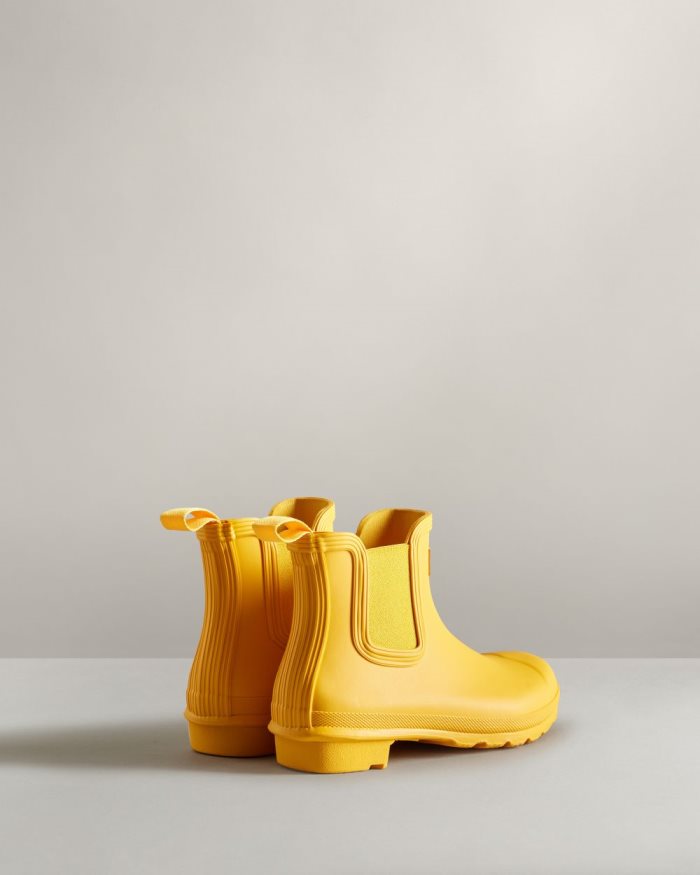 Yellow Women's Hunter Original Chelsea Boots | UthRbWr7